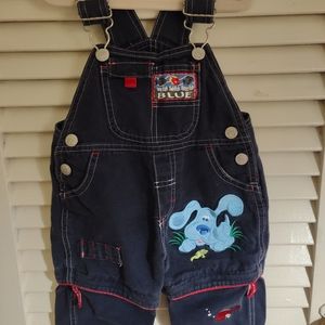 Blue's Clues Cotton Overalls (12 months)